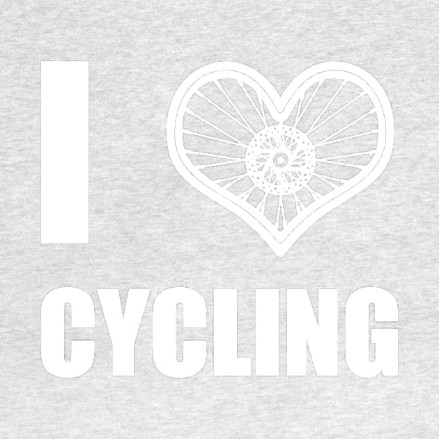 Cycling BIking Love Slogan Meme Gift For Cyclist by IloveCycling